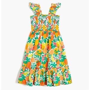 J. Crew Crewcuts Girls’ Ruffle Sleeve Tiered Dress Size 10